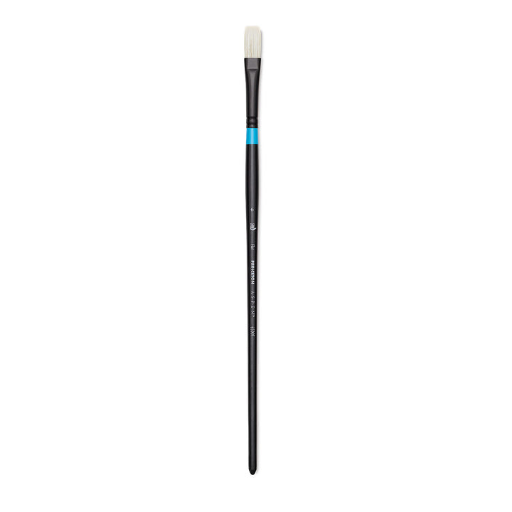 Princeton - Aspen - Level 2 - Flat Paint Brush for Oil - Long Handle