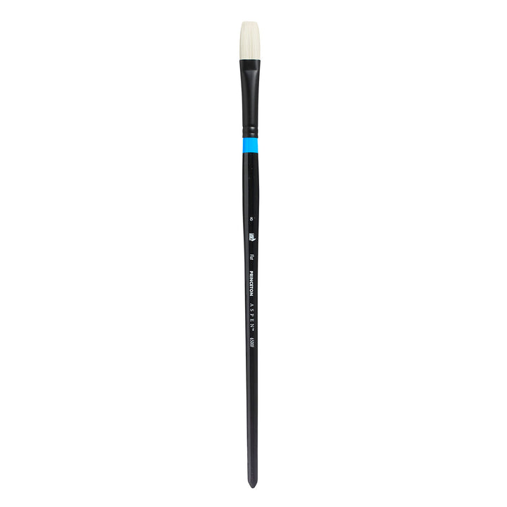 Princeton - Aspen - Level 2 - Flat Paint Brush for Oil - Long Handle