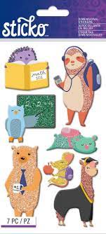Sticko Back To School Aufkleber – Themed Sticker Für Fotoalben, Scrapbooking & Schulstart