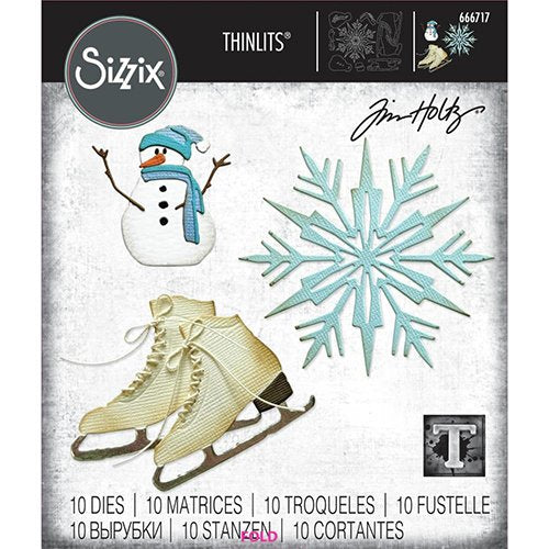 Sizzix - Thinlits - Vault Winter Wishes