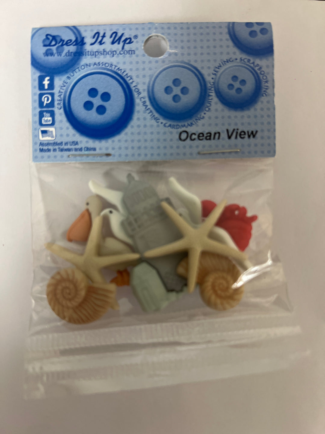 Dress it Up - Ocean View Buttons