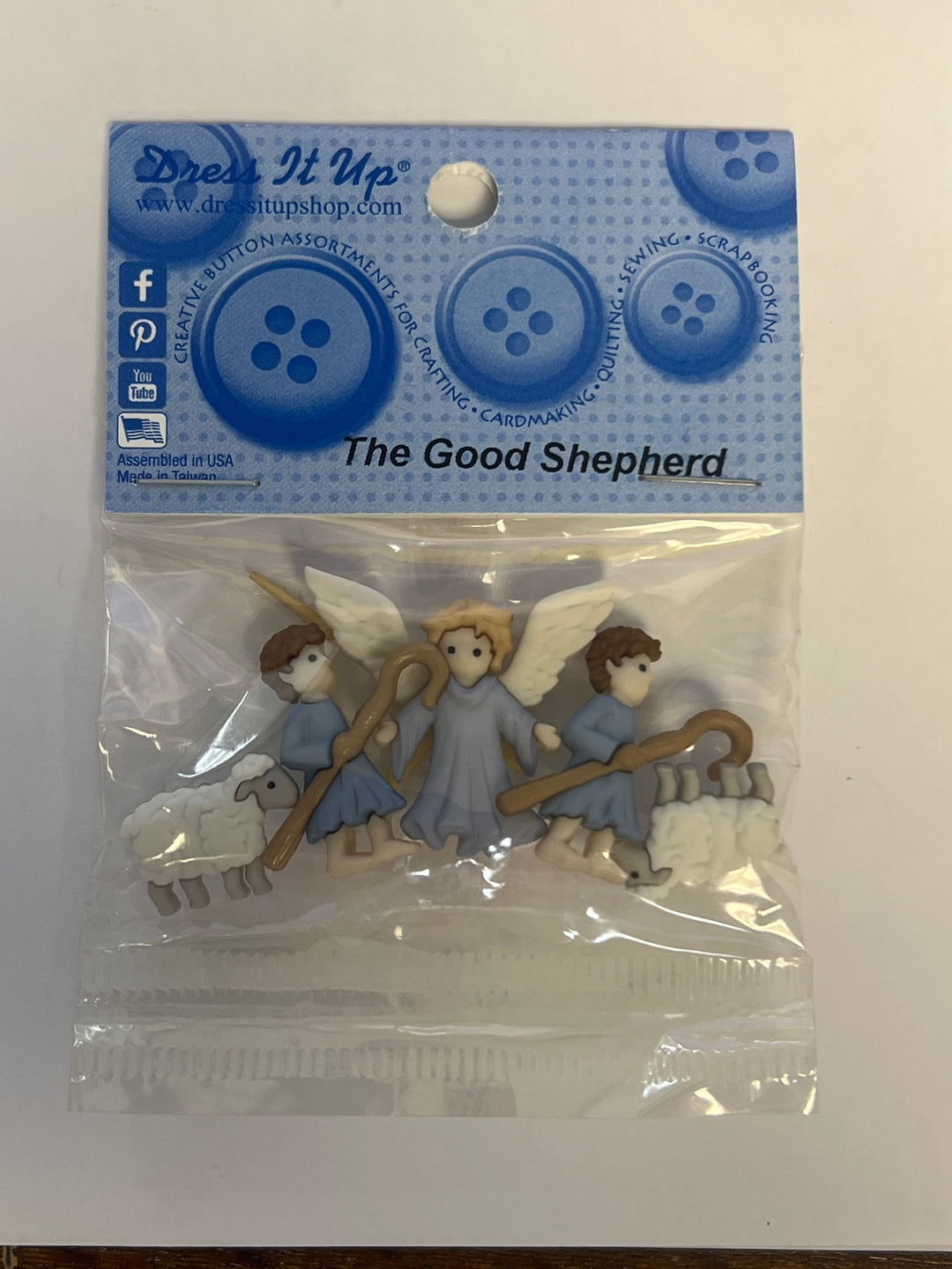 Dress It Up - The Good Shepherd Buttons - Version 2