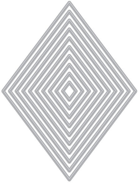 Nested Diamond Hero Arts - Infinity Dies - Nested Diamond Shapes – Faith and Joy Craft ...
