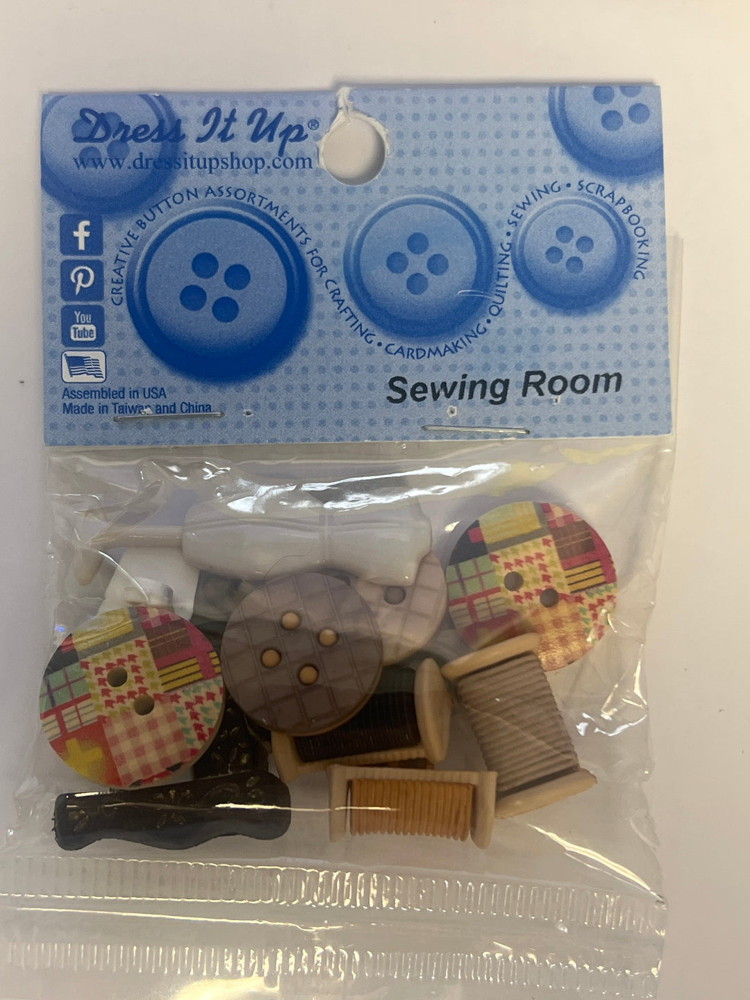 Dress It Up - Sewing Room Buttons - Version 2
