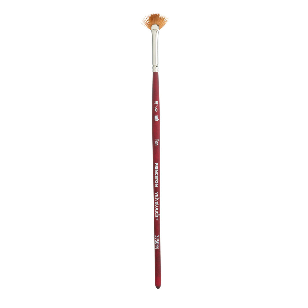 Princeton - Velvetouch - Fan Brush for Acrylics - Series 3950