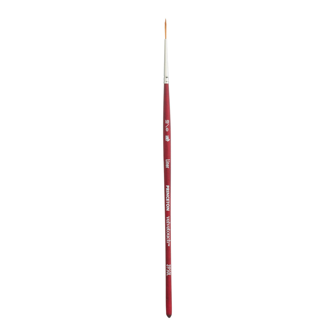Princeton - Velvetouch - Liner Brush - Short Handle - Series 3950