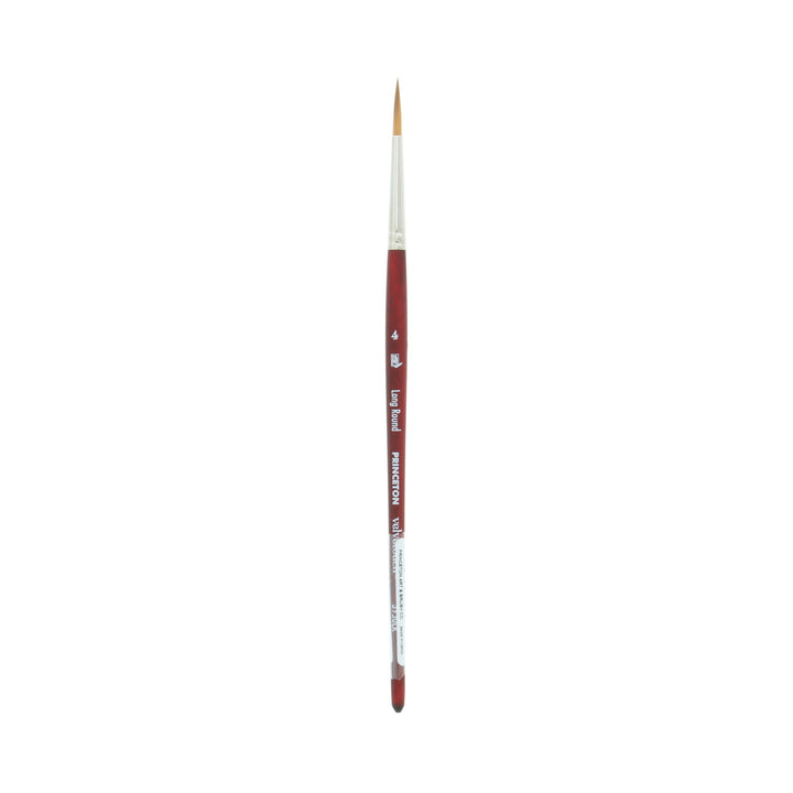 Princeton - Velvetouch - Long Round Paint Brush - Short Handle - Series 3950