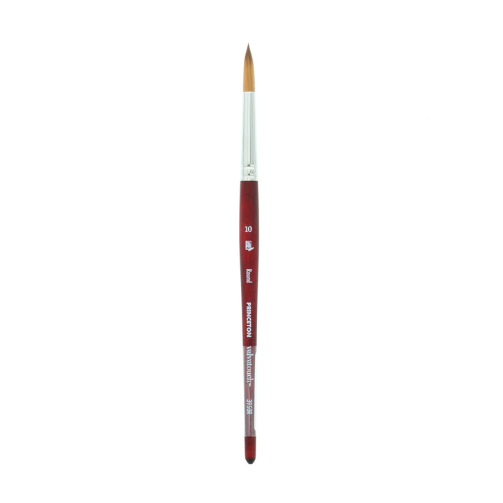 Princeton - Velvetouch - Round Paint Brush - Short Handle - Series 3950