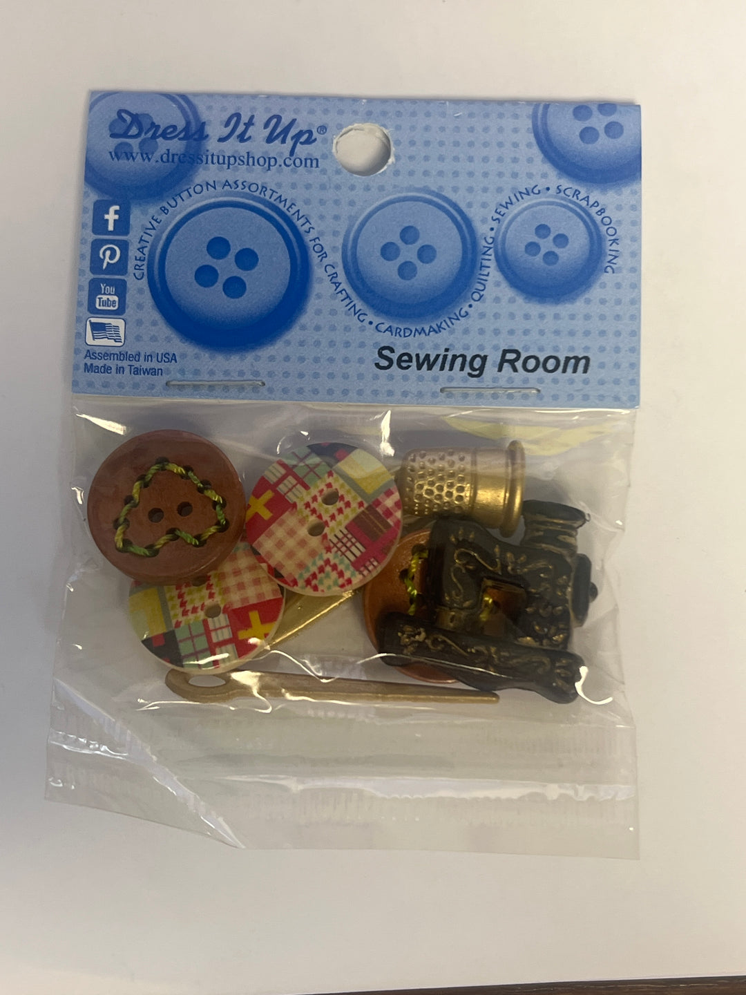 Dress It Up - Sewing Room Buttons - Version 3