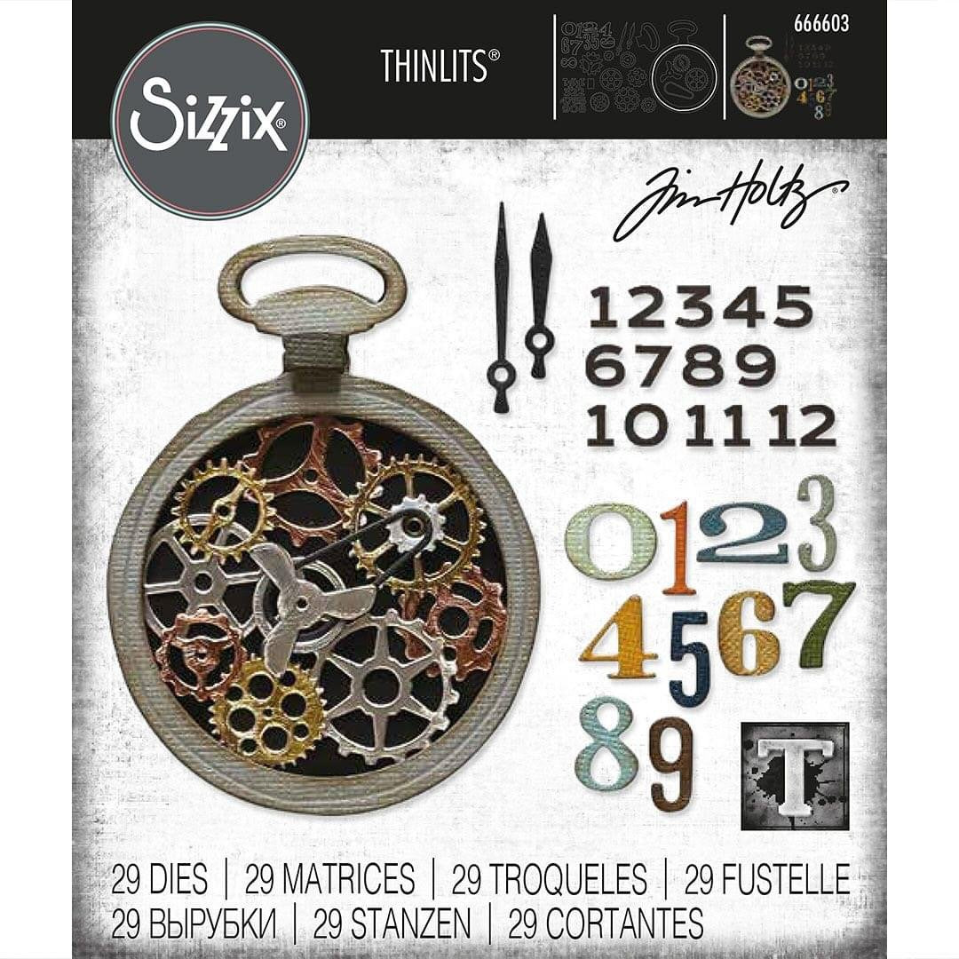Sizzix - Thinlits - Tim Holtz - Vault Watch Gears