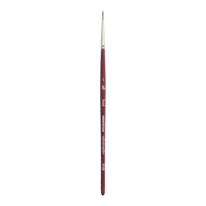 Princeton - Velvetouch - Round Paint Brush - Short Handle - Series 3950