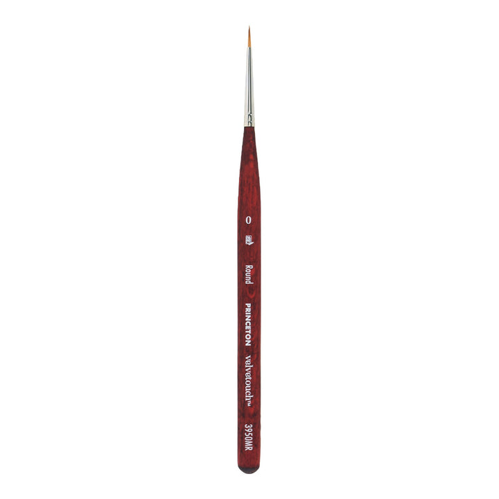 Princeton - Velvetouch - Round Paint Brush - Short Handle - Series 3950