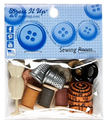 Dress It Up - Sewing Room Buttons - Version 1