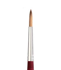 Princeton - Velvetouch - Level 2 Round Paint Brush for Acrylic - Long Handle - Series 3900
