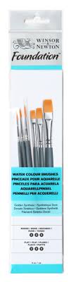 Winsor & Newton - Paint Brushes - 6 pack
