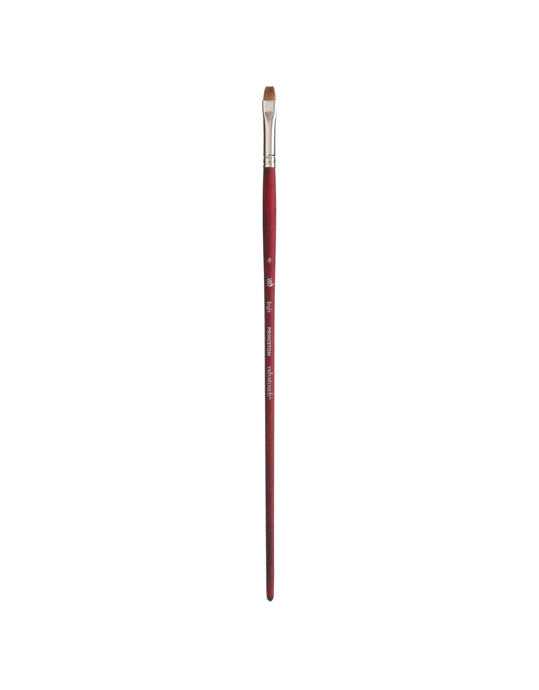 Princeton - Velvetouch - Level 2 Bright Paint Brush for Acrylic - Long Handle - Series 3900