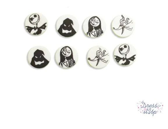 Dress it Up! - Nightmare Before Christmas - Nightmare Disks Buttons