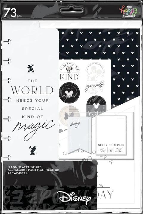 The Happy Planner - Disney - Modern Mickey Mouse & Minnie Mouse Classic Accessory Pack