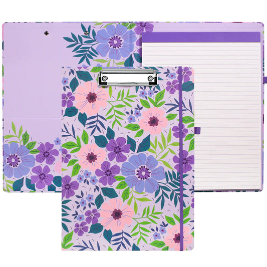 Steel Mill & Co.® - Lilac Floral Clipboard Folio