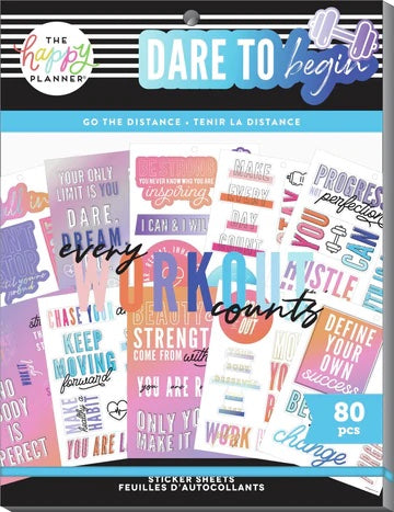 The Happy Planner - Go the Distance Large Value Pack Stickers (SVPL15-004)