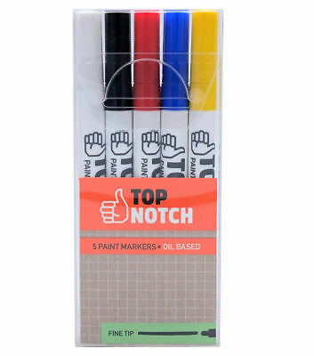 Top Notch - Oil Based Paint Markers - Fine Tip