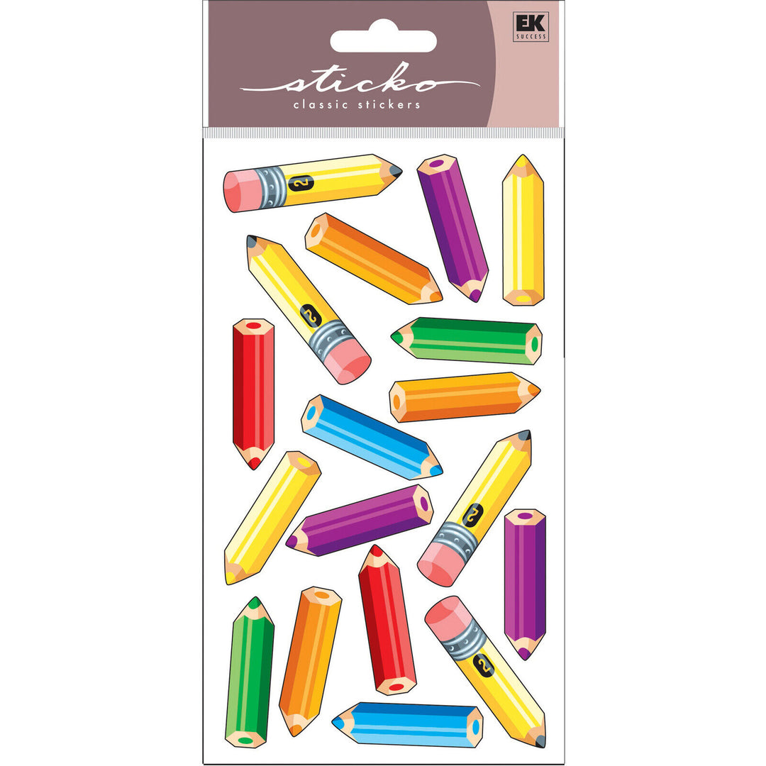 Sticko - Colored Pencils Stickers