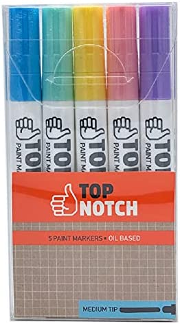 Top Notch - Oil Based Paint Markers - Medium Tip