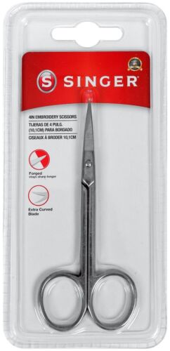 Singer - Embroidery Scissors - Extra Curved Blade – Faith and Joy Craft ...