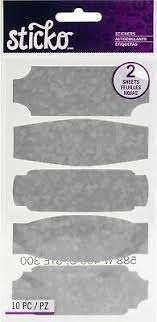 Galvanograph Sticker Sticko - Galvanized Labels Stickers – Faith and Joy Craft Supply