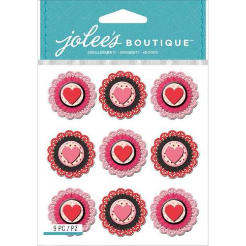 Jolee's Boutique - Hearts Repeat Stickers