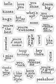Hero Arts - Greetings Mini Messages